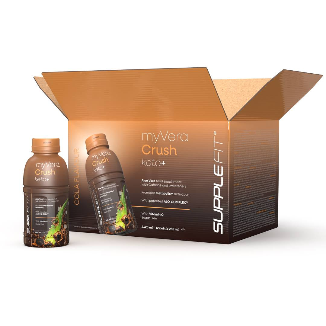 MYVERA CRUSH Keto + | Complément alimentaire avec caféine et édulcorants