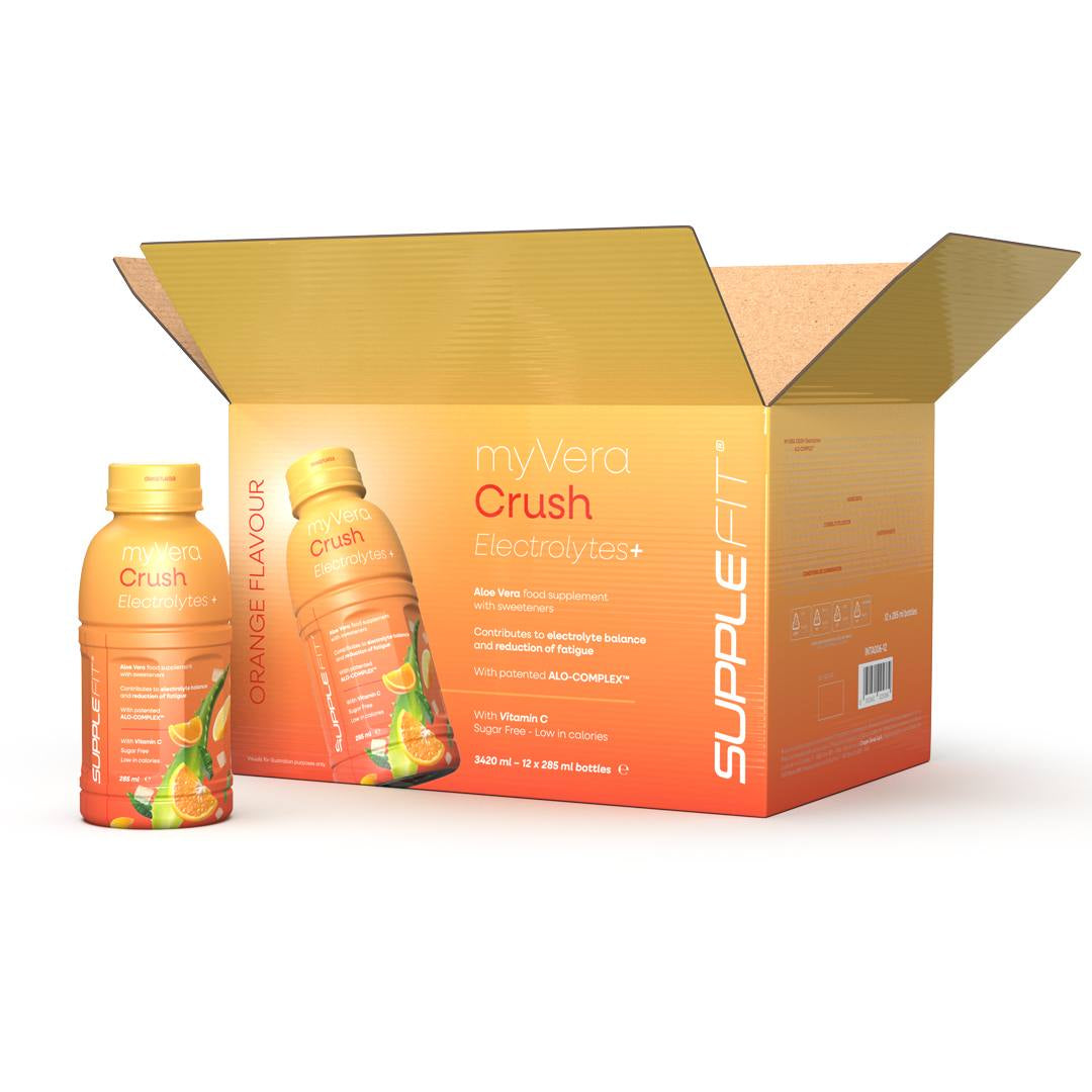 MYVERA CRUSH Electrolytes + | Complément alimentaire avec édulcorants