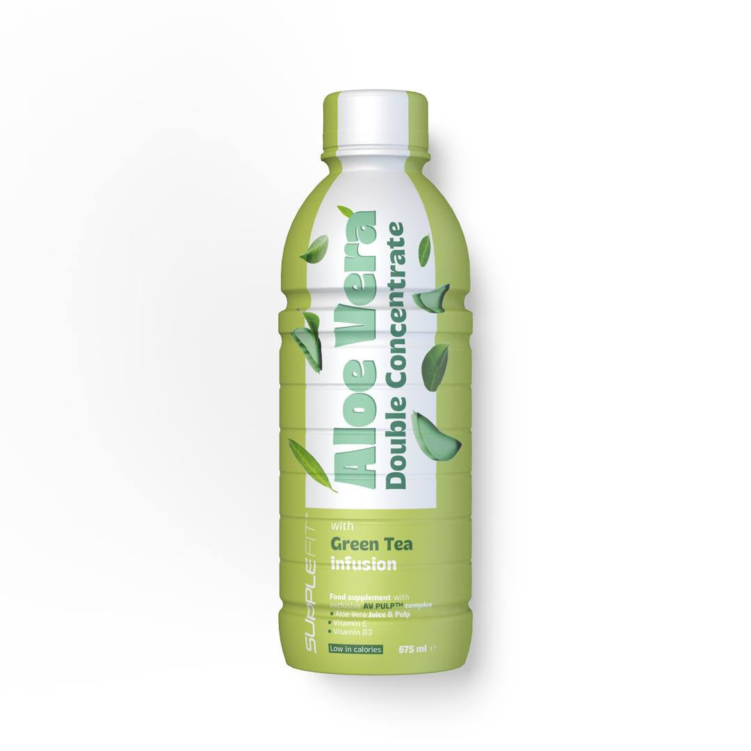 ALOE VERA jus et pulpe avec Thé Vert