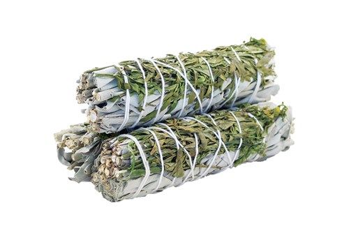 Smudge Stick - Sauge Blanche & Ruda 10cm