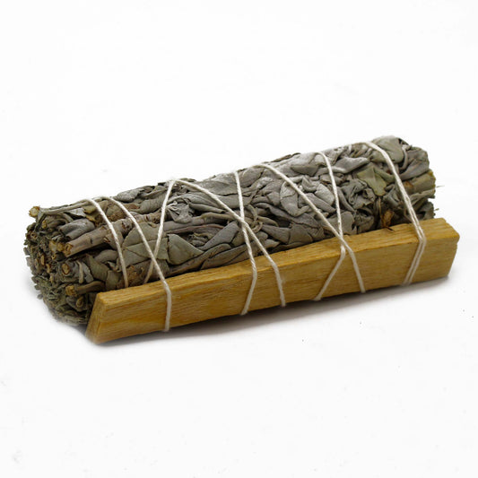 Smudge Stick - Sauge Blanche & Palo Santo Smudge 10 cm