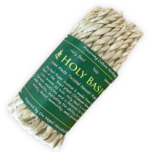 Encens Corde aux Herbes Pures - Basilic Holi