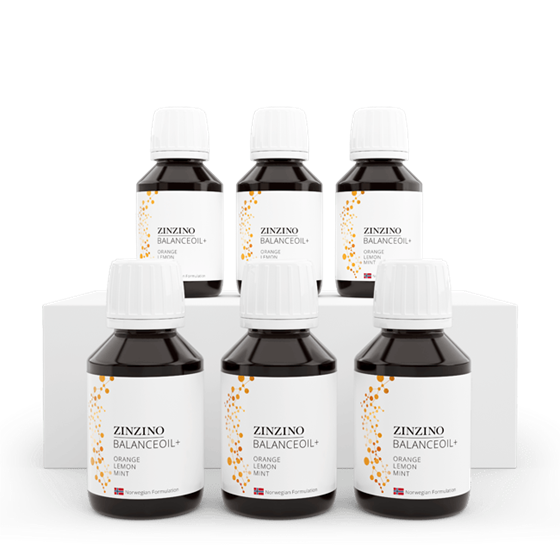 Lot x6 BalanceOil+ Orange Lemon Mint