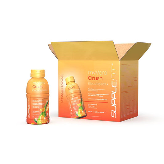 MYVERA CRUSH Electrolytes + | Complément alimentaire avec édulcorants