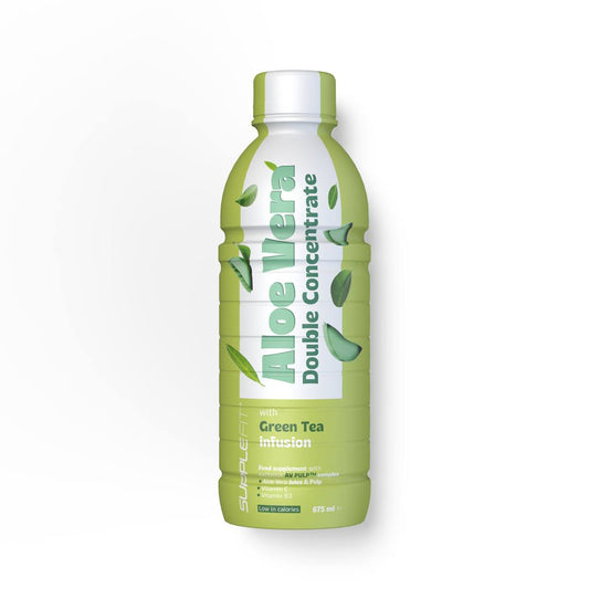 ALOE VERA jus et pulpe avec Thé Vert