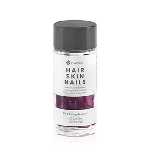 IT WORKS! Hair Skin Nails Beautifying Supplement Avec de la biotine  60 gélules