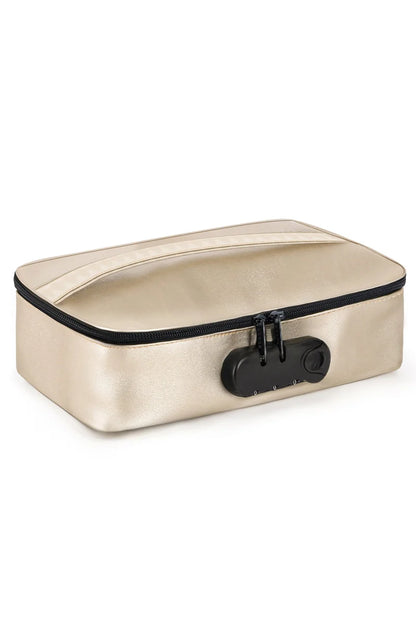 Discreet box luxury gold